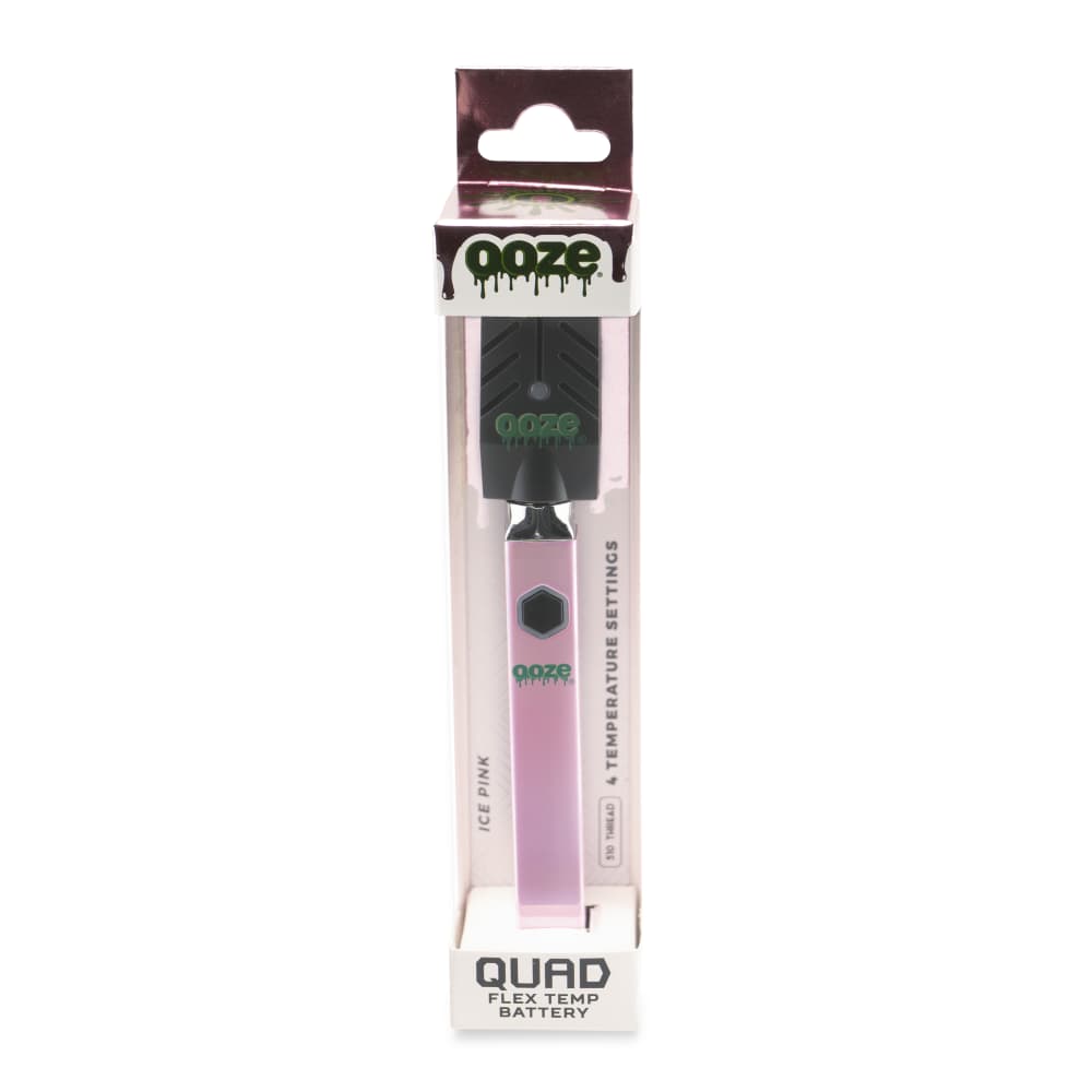 Quad - 500 mAh Square Flex Temp Battery - Ice Pink