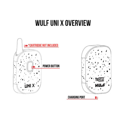 Yocan Wulf Mods UNI X Cartridge Vaporizer