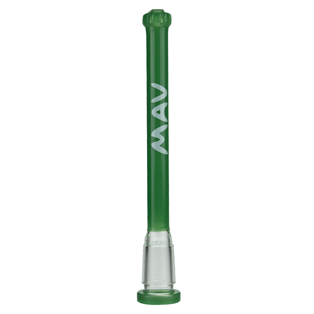 MAV Glass 5" Showerhead Slitted Colored Downstem