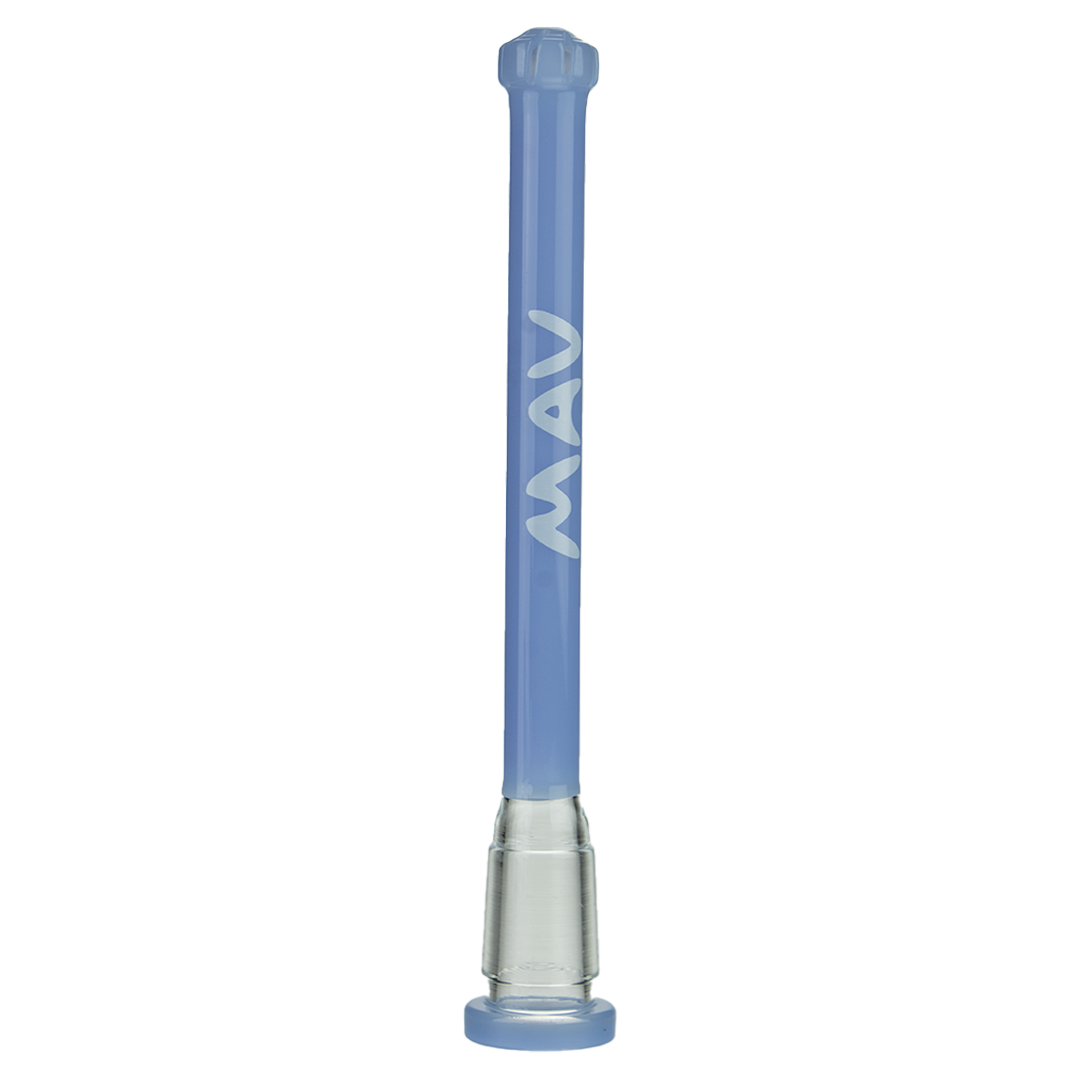 MAV Glass 5" Showerhead Slitted Colored Downstem